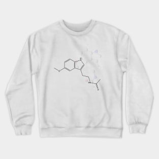 Melatonin Molecule Crewneck Sweatshirt